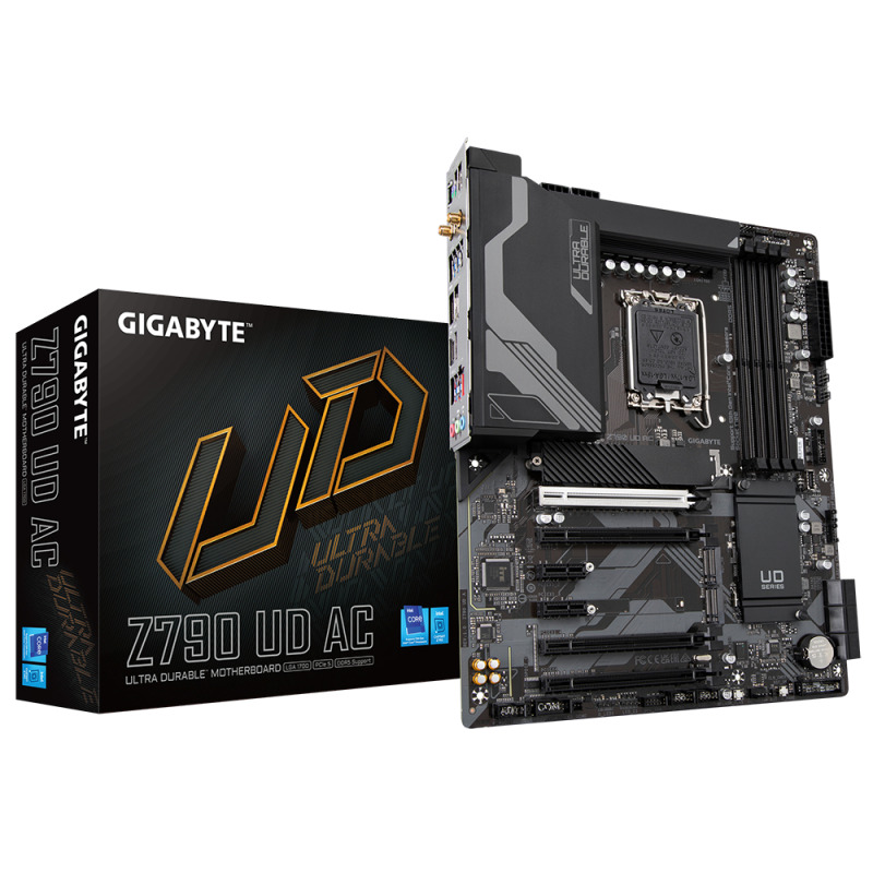 MB GIGABYTE Z790 UD AC INTEL S-1700 14/13/12A GEN/4X DDR5 7600/DP/HDMI/M.2/4X USB3.2/USB-C/ATX/GAMA ALTA image 7